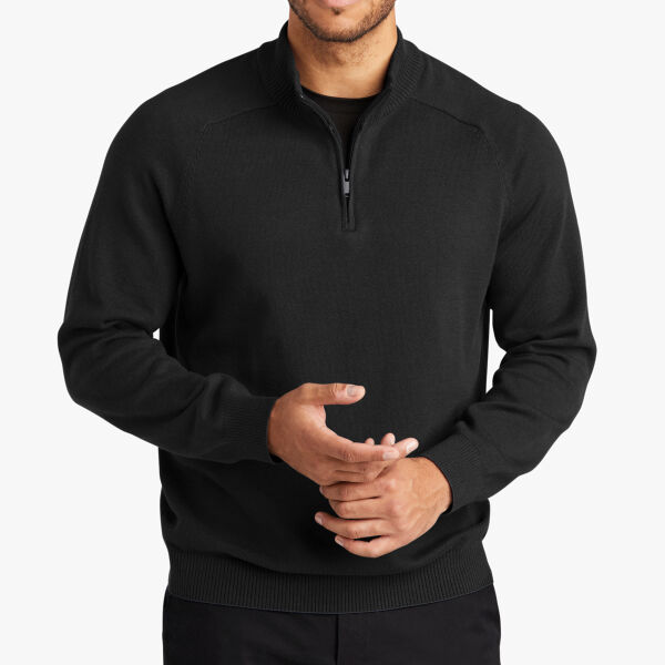 Mercer+Mettle 1/4 Zip Sweater MM3020 1/4 Zip Sweater Thumbnail
