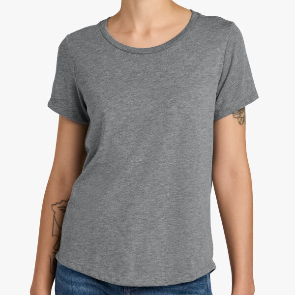 AllMade Women's Relaxed Tri Blend Scoop Neck Tee AL2015 Women's Relaxed Tri Blend Scoop Neck Tee Thumbnail