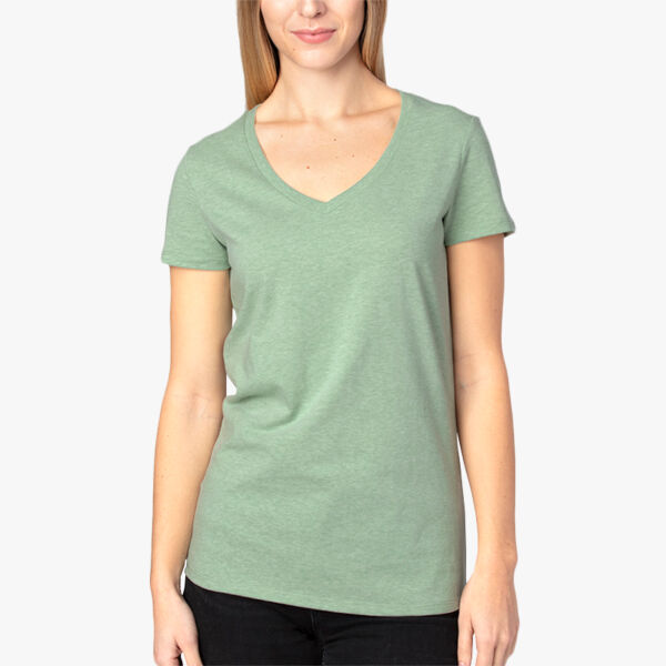 Women's Ultimate CVC V-Neck T-Shirt Thumbnail