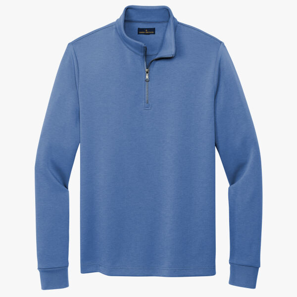 Brooks Brothers Double Knit 1/4 Zip BB18206 Double Knit 1/4 Zip Thumbnail
