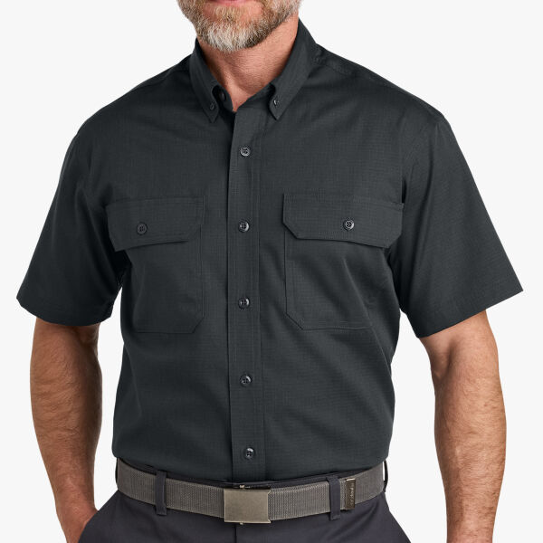 CornerStone Short Sleeve Select Ripstop Shirt CSW175 Short Sleeve Select Ripstop Shirt Thumbnail