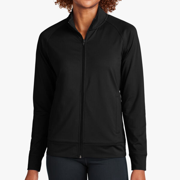 Sport Tek Women's Sport Wick ® Stretch Full Zip Cadet Jacket LST857 Women's Sport Wick ® Stretch Full Zip Cadet Jacket Thumbnail