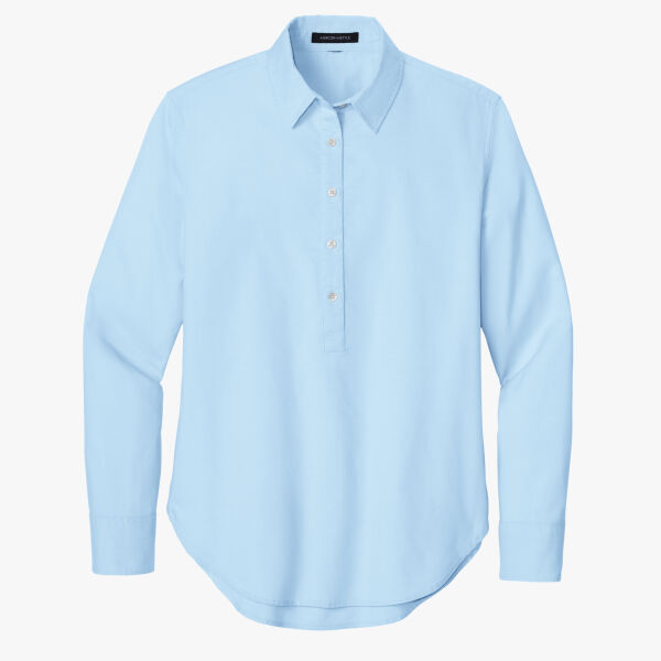 Women's Long Sleeve Modern Oxford Shirt Thumbnail