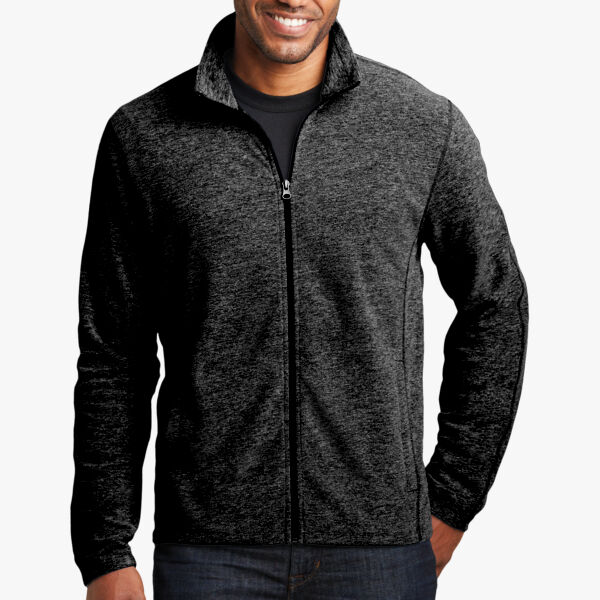 Port Authority Heather Microfleece Full Zip Jacket F235 Heather Microfleece Full Zip Jacket Thumbnail