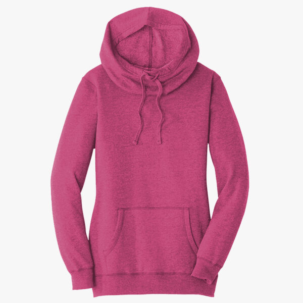 District Women's Lightweight Fleece Hoodie DM493 Women's Lightweight Fleece Hoodie Thumbnail