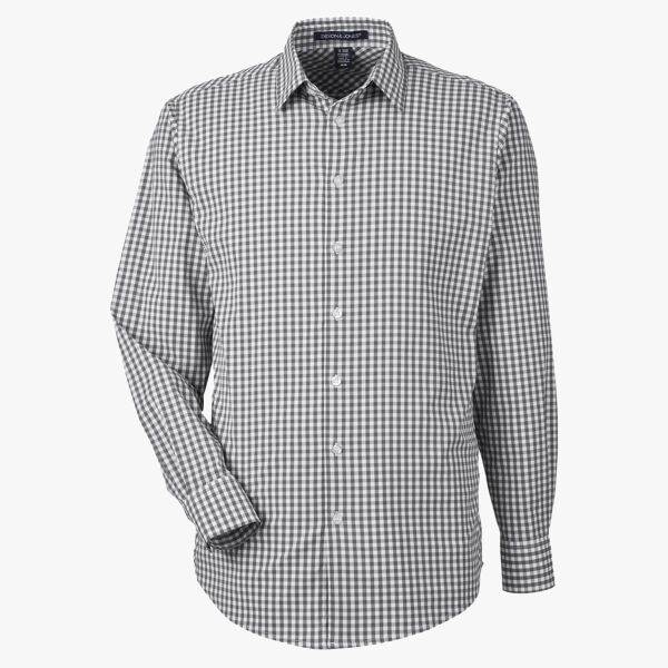 Men's CrownLux Performance® Gingham Dress Shirt Thumbnail