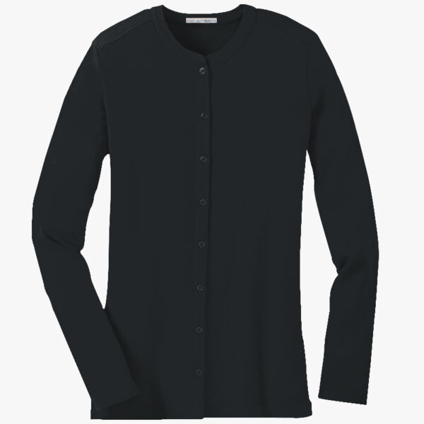 Port Authority Women's Concept Stretch Button Front Cardigan LM1008 Women's Concept Stretch Button Front Cardigan Thumbnail