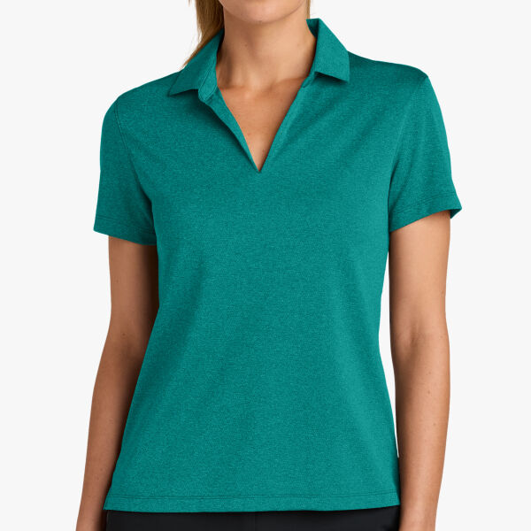 Nike Women's Dri FIT Smooth Heather Polo NKFQ4793 Women's Dri FIT Smooth Heather Polo Thumbnail