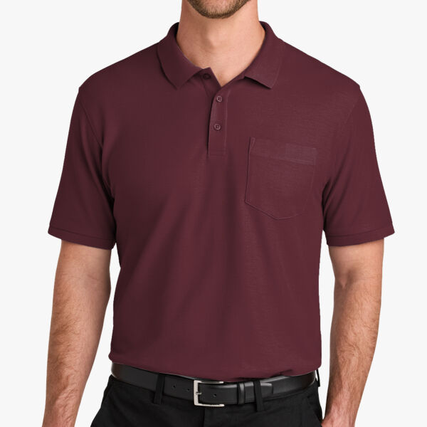 Port Authority Wearever Signature Pique Pocket Polo K200P Wearever Signature Pique Pocket Polo Thumbnail