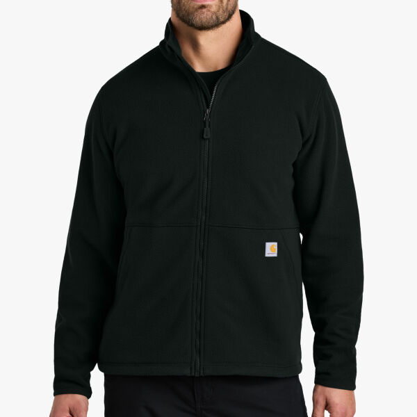 Carhartt Textured Full Zip Fleece Jacket CT106416 Textured Full Zip Fleece Jacket Thumbnail