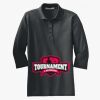 Women's Silk Touch 3/4 Sleeve Polo Thumbnail