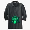 Women's Silk Touch 3/4 Sleeve Polo Thumbnail